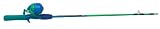 Shakespeare Salamander Spincast Rod and Reel Combo 11 (4-Feet, 6-Inch), Colors may Vary