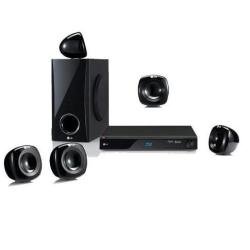 LG HB405SU 5.1 Blu-ray Heimkinosystem (HDMI, 400 Watt, DLNA Unterstützung, USB 2.0) schwarz