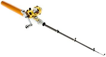 ZCL Silvery Mini Portable Extension-Type Fishing Rod pen