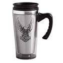 H-D Upright Eagle Travel Mug 99359-09V