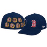 Red Sox New Era 59FIFTY MLB Champions Rings Cap - Mens