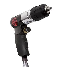Chicago Pneumatic CP7300RQC 1 4-Inch Reversible Mini Air Drill with Keyless Chuck by CP (Chicago Pneumatic)