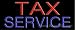 Tax Service Outdoor Neon Sign 13 x 32