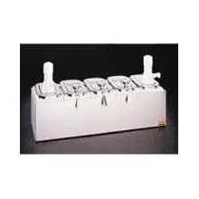 San Jamar P9723 Stainless Steel Topping Bar, 22-1/2" Width x 12-1/2" Height x 12-1/8" Depth