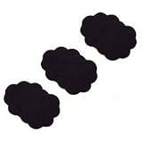 Foot Petals Tip Toes Triple Pack - Black Iris 3pair