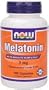 Melatonin by NOW Foods - Mental Fitness (3mg - 180 Capsules)