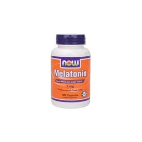 Melatonin by NOW Foods - Mental Fitness (3mg - 180 Capsules)