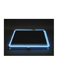 Buy Neon Clear Acrylic Square Serving Tray - Rechargeable Battery Pack: Blue