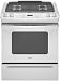 Whirlpool White Slide-In Gas Range