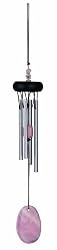 Woodstock Chimes Precious Stones Chimes - Rose Quartz