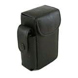 GenuineBlackLeatherCigaretteCasewithLighterholder-attachestobelt