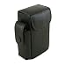 Genuine Black Leather Cigarette Case with Lighter holder- attaches to belt