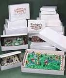 Cake Box .25 Sheet 14x10x4 100 (SCH1025) Category: Bakery Boxes