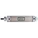 Clippard EDR-24-3-P8, 1 1/2" Bore S/S Cylilnder, Clevis Mount, Rotating Rod