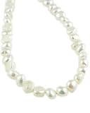 White Pearl Strand Necklace