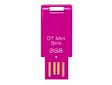 Kingston DTMSN/2GB 2GB DataTraveler Mini Slim (Pink)