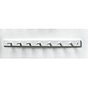 Spectrum 82200 Seven-Peg Wood Rack, White