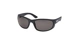 Costa Del Mar Howler Sunglasses Shiny Black Frame with 400 Gray Glass Lens