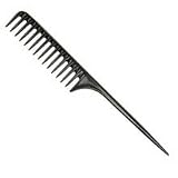 Jumbo Tail Comb Black (Pack of 12)