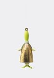 Department 56 Krinkles Green Ding Dong Bell Christmas Ornament #796576