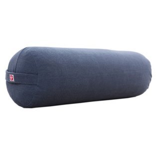 Manduka 9 Inch Round Yoga Bolster Thunder