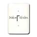 Funny Quotes And Sayings - Drinks well with others - Light Switch Covers - single tog...