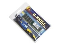G.Skill Value DDRI Series F1-3200PHU1-1GBNT - Memory - 1 GB - DIMM 184-pin - DDR - 400 MHz / PC3200 - 2.6 - 2.75 V - unbuffered - non-ECC