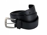 Produkt-Bild: LEDERGUERTEL *HAWK* SCHWARZ GR. 120 CM
