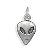 Alien Head Charm