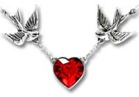 Swallow Heart - Authentic UL17 Alchemy Pendant Necklace