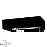 Clear-for-Life Black Acyrlic Canopy for 60 Gallon 48in x 15in Aquarium