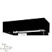 Pet Supplies : Clear-for-Life Black Acyrlic Canopy for 60 Gallon 48in x 15in Aquarium
