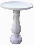 Design Molding 37900 25 White Class Bird Bath