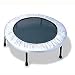 Stamina - 35-1650E - Folding Mini Trampoline - Black & Silver - 38 in.