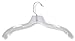 Honey-Can-Do HNG-01189 Dress Hanger, 4-Pack, Clear
