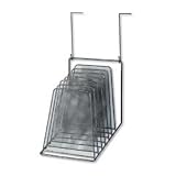 Fellowes 75904 Mesh Partition Additions Step File, Six 1 Compartments, Black