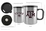 Texas A & M Aggies 13 oz. Stainless Steel Coffee Mug ( Set of Two ) - B0002BU08E