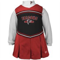 Atlanta Falcons 4T Toddler Cheerleader Dress Girls Set 2pc