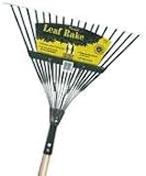 21 ThmOek8L. SL160  FLEXRAKE Spring Action Metal Leaf Rake