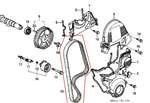 2005 HONDA CIVIC Engine Timing Belt
