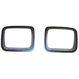 1987-1995 Jeep Wrangler Black Trim Headlight Bezel by Rugged Ridge