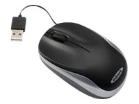 EDNET USB 2.0 opt. Maus Aufrollmechanik schwarz Optischer Sensor bis zu 800 dpi. Aufloesun Preisvergleich