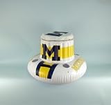 Michigan Wolverines 32qt Floating Cooler