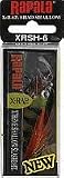 Rapala Fishing Lures Xrap Shad Shallow 06 Perch 2-1/2 Long 5/16 oz.