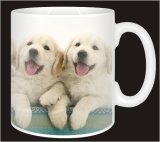 NEW-GOLDEN RETRIEVER PUPPIES Coffee MUG
