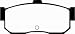 EBC Brakes DP3889C Redstuff Fast Street Disc Pad