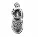 Sterling Silver Charm Pendant Irish Dance Hard Shoe