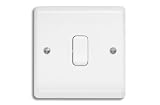 Contactum Aspire 10 amp 1 gang 2 way Plate switch