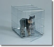 Valu Line Dog Crate - Medium/Silver