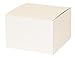 Premier Packaging AMZ-101025 10 Count Decorative Gift Box, 6 by 6 by 4-Inch, White
